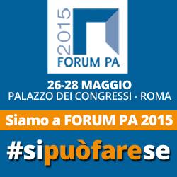 Siamo a FORUM PA 2015